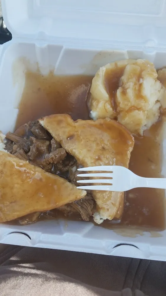 Hot Beef Sandwich