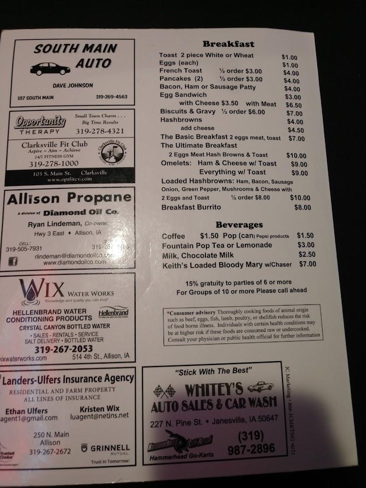 Pete & Shorty's Menu image 4